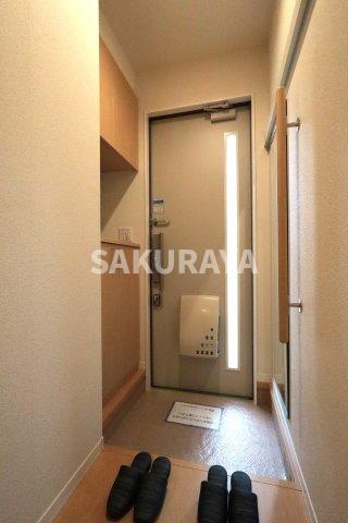 グリーンハーブの玄関|2025年10月撮影。