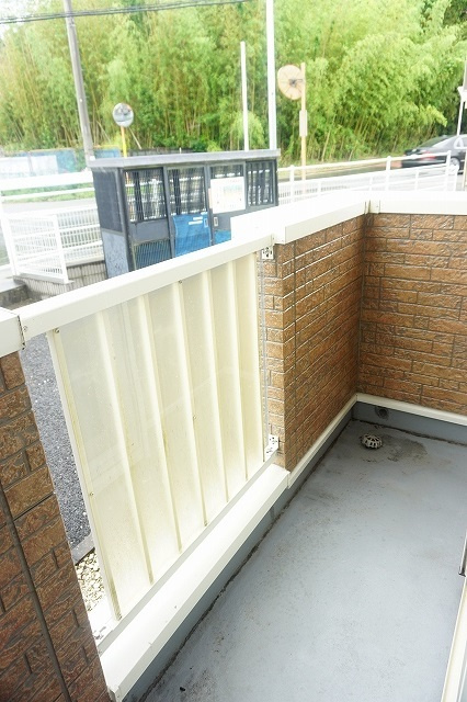 フォーリーフBのバルコニー