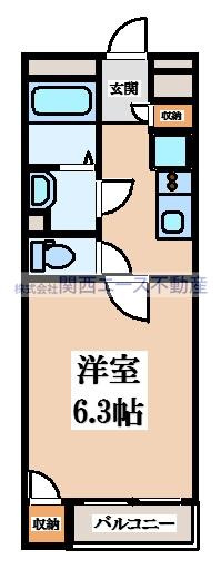【間取り】 | レオネクストLovin　Ⅲ