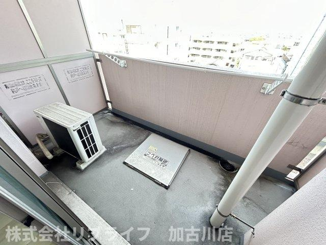 サンロードスクエアショウワのバルコニー