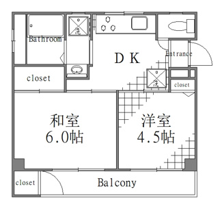 【間取り】 | 栄宝ビル