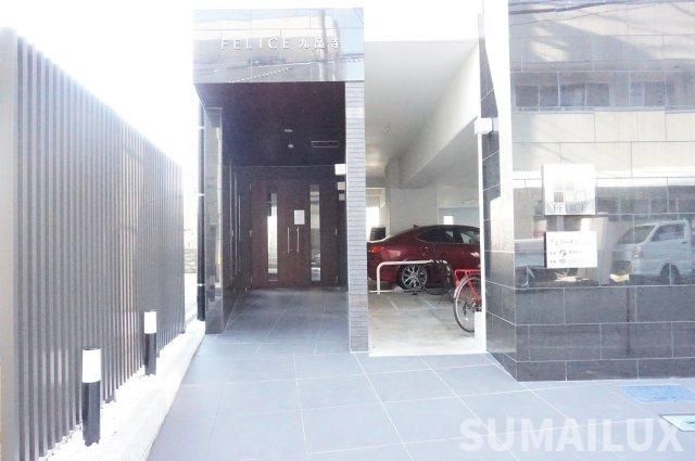 フェリーチェ九品寺のエントランス