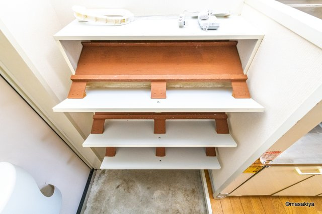 トレイン北堀の玄関|下駄箱