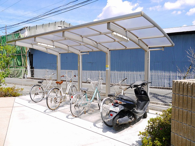 ラヴィーヌのその他共用部分|自転車置き場