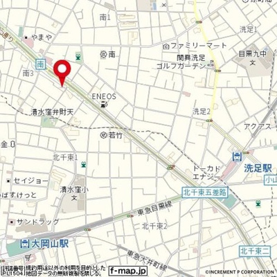 【地図】 | メインステージ目黒南
