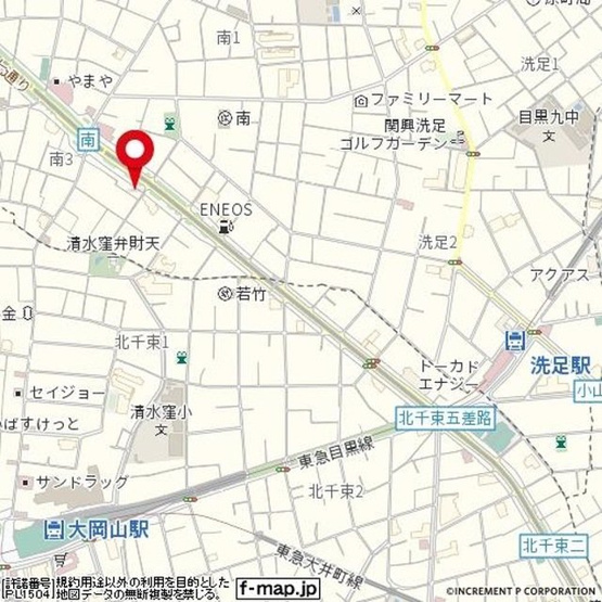 【地図】 | メインステージ目黒南