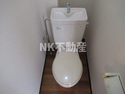 【トイレ】 | ラポルテじゅじゅ（河内小阪賃貸） | 落ち着いたトイレです