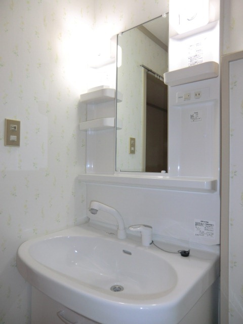 大阪市淀川区新北野２丁目の賃貸マンションの独立洗面台