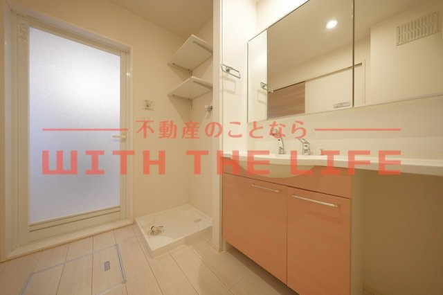 プロシア【10，000円キャッシュバック対象物件】の洗面所|スペースが確保できる洗面所です