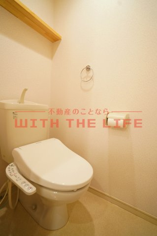 リブレア御井町【キャッシュバック対象物件】のトイレ|シンプルで使いやすいトイレです