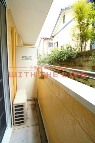 リブレア御井町【キャッシュバック対象物件】のバルコニー|外からの目が気にならないバルコニーで洗濯物が干せます