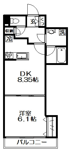 【間取り】 | ラフィナート嶋