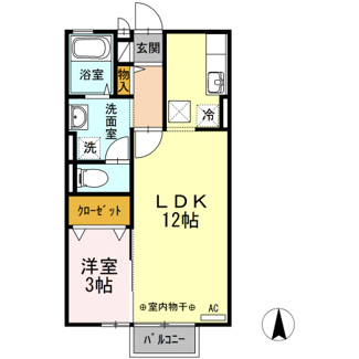 【間取り】 | メゾンピアチェーレ