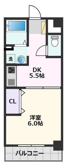 【間取り】 | 第11関根マンション