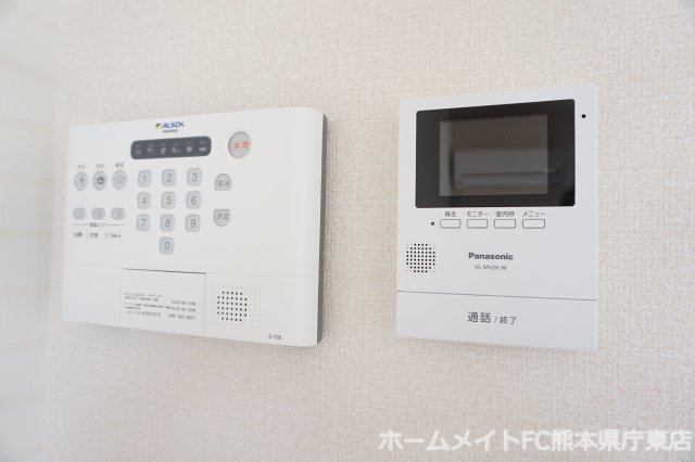 上益城郡益城町大字惣領のアパートのセキュリティ