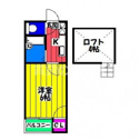【間取り】 | エスポワール竹下の間取り