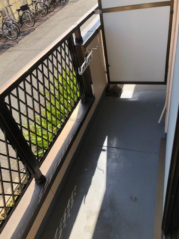 暁21・うえきⅠ号館のバルコニー
