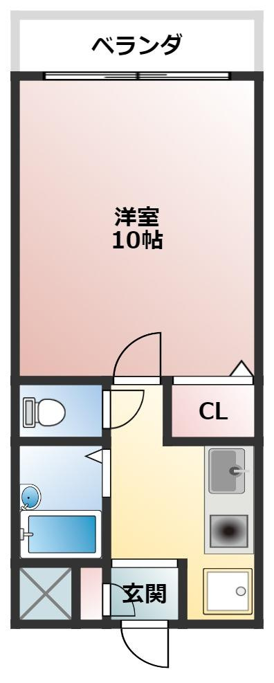 暁21・うえきⅠ号館の間取り