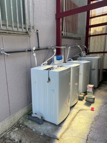 暁21・0号館のその他共用部分|洗濯機置き場、共同もあります