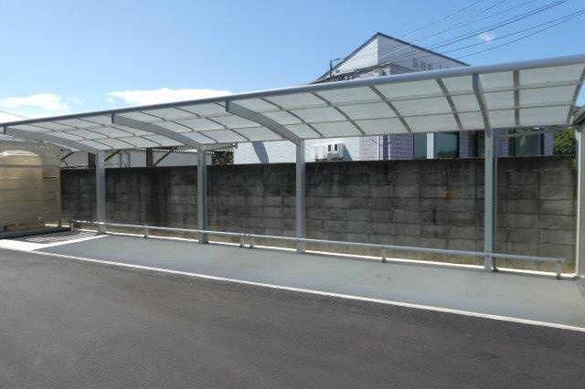 小田郡矢掛町西川面の賃貸マンションのその他共用部分|自転車置き場