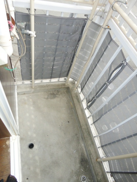 シャンタルⅡ【キャッシュバック対象物件】のバルコニー|陽当たり良好なバルコニーです