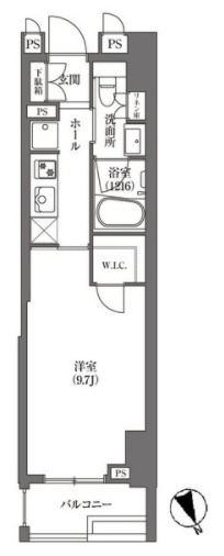 【間取り】 | HAMACHO APARTMENTS