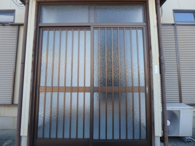杉浦アパートの玄関