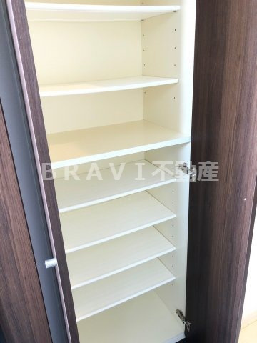 サムティ難波グレイス　BRAVI不動産の収納|【サムティ難波グレイス】シューズボックス