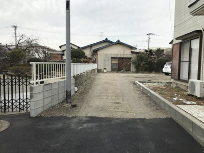 【前面道路含む現地写真】 | プライバシー×日当り　五郎丸1区画分譲地