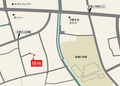 【地図】 | プライバシー×日当り　五郎丸1区画分譲地