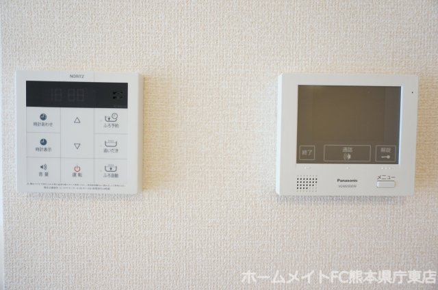 熊本市東区長嶺東５丁目のアパートのセキュリティ