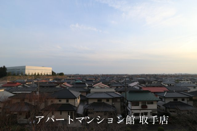 取手中央タウンB棟５０９の展望