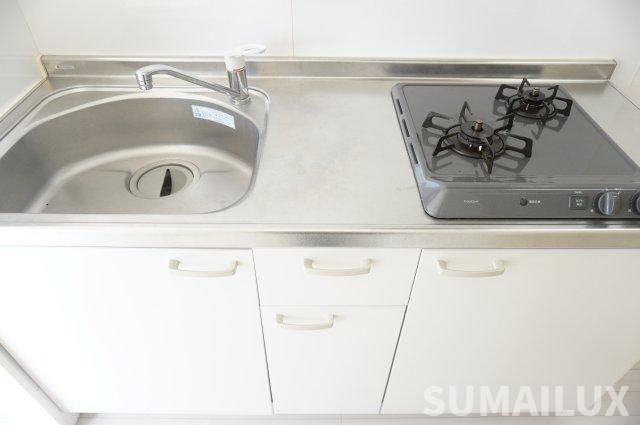 熊本市中央区渡鹿５丁目の賃貸マンションのキッチン