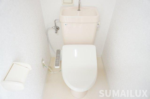 熊本市中央区渡鹿５丁目の賃貸マンションのトイレ
