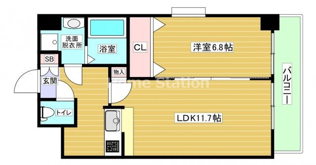 【間取り】 | ラムール波除
