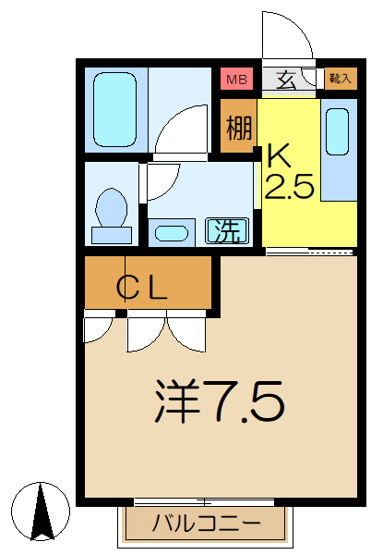 【間取り】 | ＭＫツインステージ