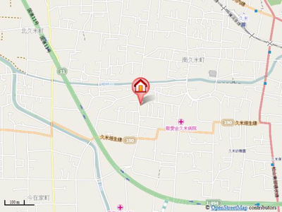 【地図】 | シャイン・ヒルズ久米