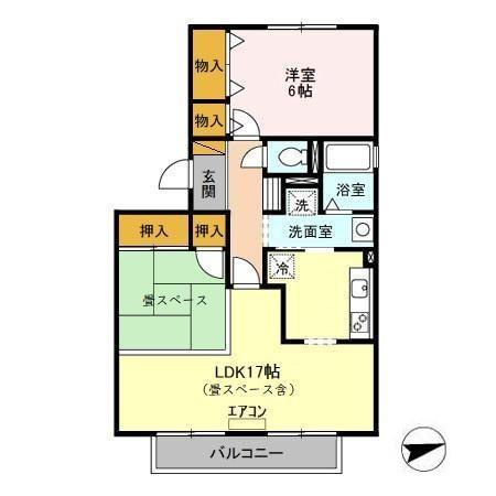 【間取り】 | エーデルハイム B