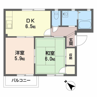 【間取り】 | メリーハイツ