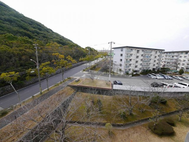横尾2団地87号棟の展望