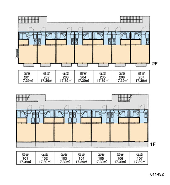 サウスリバーの区画図
