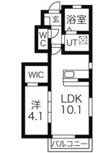 Padma（パドマ）の間取り