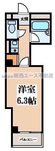 【間取り】 | ビラ菱屋西