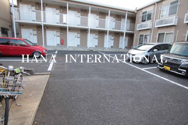 ボン・ポアールの駐車場