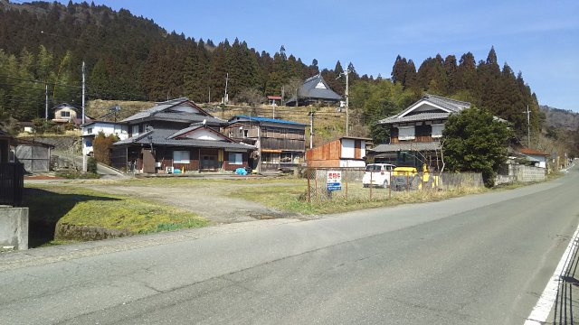 高島市朽木市場197坪土地