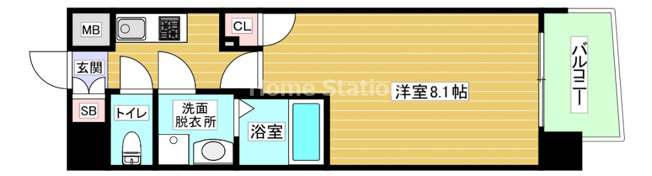 【間取り】 | コスモ梅田WEST