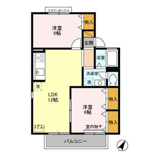 【間取り】 | コスモジョイB