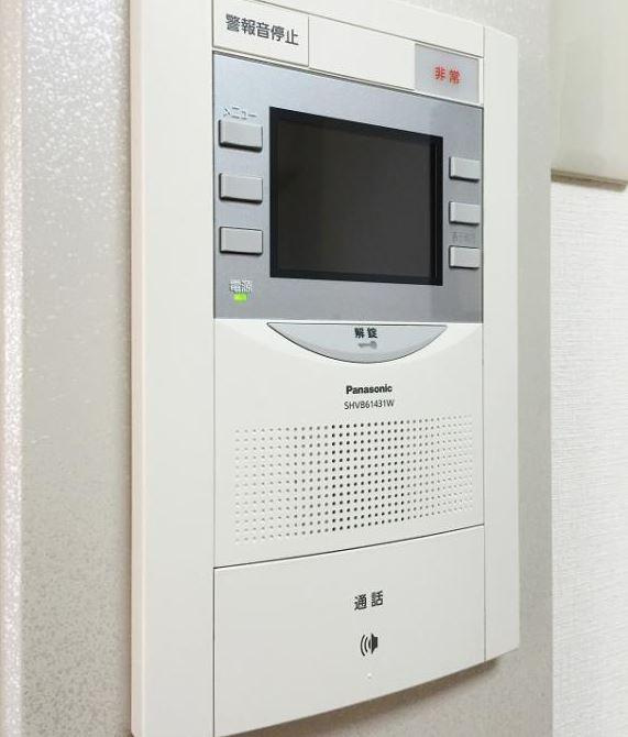 グランドゥールオークラのセキュリティ|モニター付インターホン