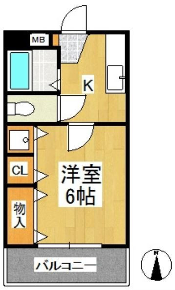 オークヒルズ【10,000円キャッシュバック対象物件】の間取り