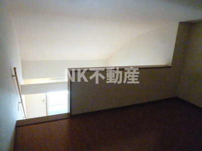 【寝室】 | ブラン・ヴェール（若江岩田賃貸） | ロフトです
